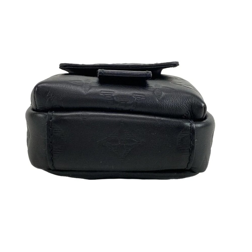 LOUIS VUITTON Double Phone Pouch Black Monogram Shadow -1349-031725 - Picture 5 of 14